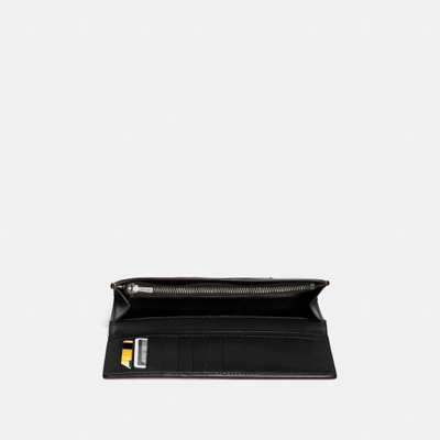 Shop Coach Boxed Breast Pocket Wallet - Men's In Black