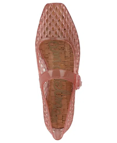 Sam Edelman Michaela Jelly Flat In Neutral