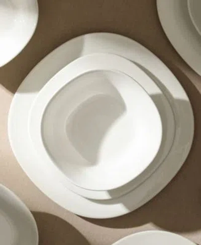 Stone Lain Quadro Dinnerware Collection In White