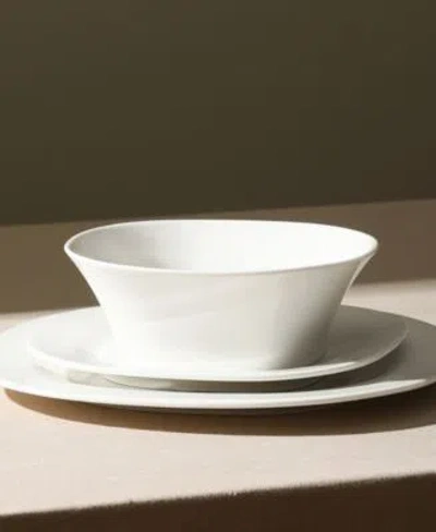 Stone Lain Quadro Dinnerware Collection In White