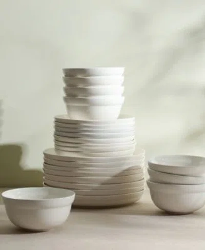 Stone Lain Virtuo Dinnerware Collection In White
