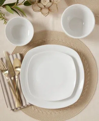 Haven 32 Pc. Dinnerware Sets Service For 8 In White