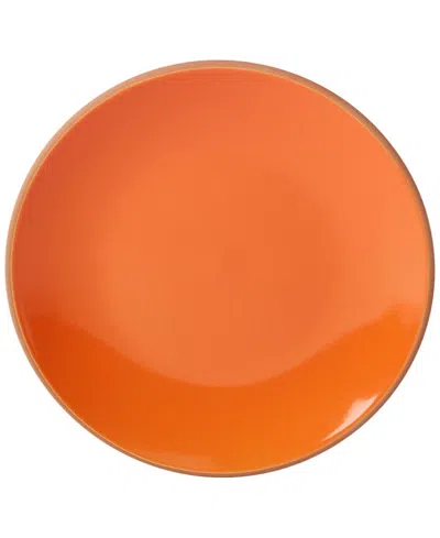 Infuse 12 Pc. Stoneware Dinnerware Set, Service For 4 In Orange