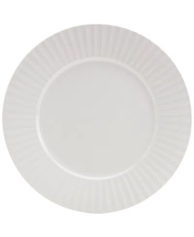 Haven Round Embossed 32 Pc. Dinnerware Set, Service For 8 In White
