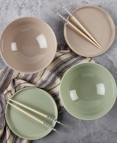 Infuse Ramen 8-pc. Bowl Set In Multi