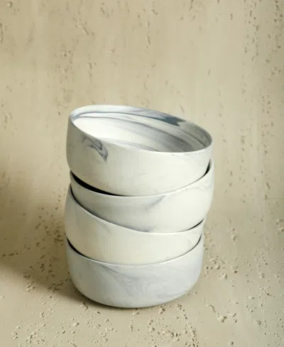 Stone Lain Brighton 32 Pc. Dinnerware Set, Service For 8 In Gray