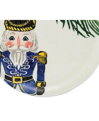 Vietri Nutcrackers Dinnerware Salad Plate In Multi