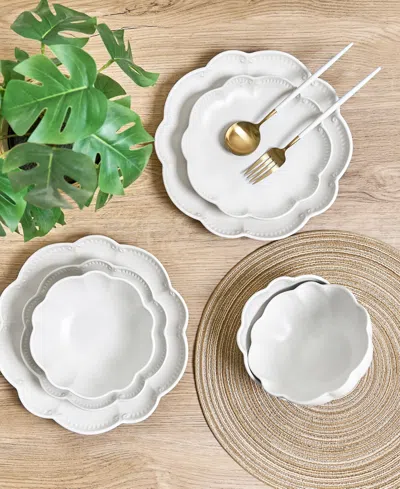 Sango Bethany 12-pc. Dinnerware Set, Service For 4 In White