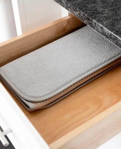 All-clad Dish Drying Mat In Gray
