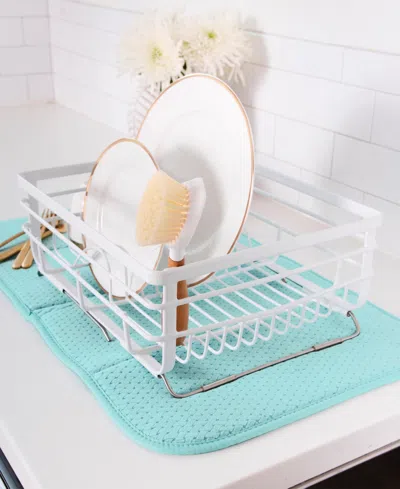 All-clad Dish Drying Mat In Blue