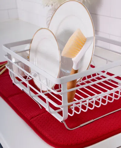 All-clad Dish Drying Mat In Red