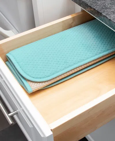 All-clad Dish Drying Mat In Blue