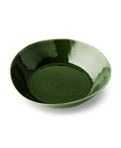 Certified International Verde Stoneware Serving Bowl In Green
