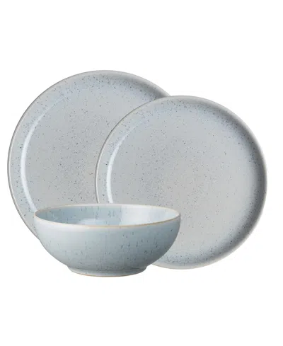 Denby Studio Pebble 12-pc. Dinnerware Set, Service For 4 In Blue