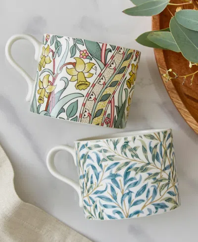 Spode Morris & Co. Mugs, Set Of 2 In Multi