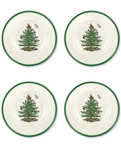 Spode Christmas Tree 12 Pc. Dinnerware Set, Service For 4, Exclusively At Macy's In Multi