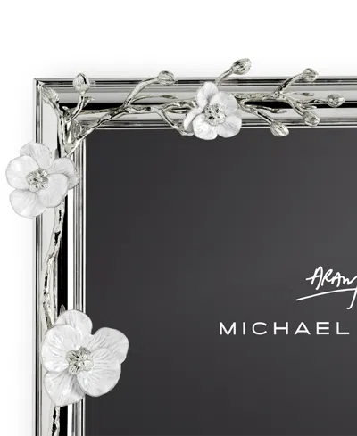 Michael Aram Orchid 8x10 Picture Frame In Silver