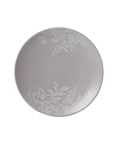 Oneida Roseto 12-piece Dinnerware Set In Brown