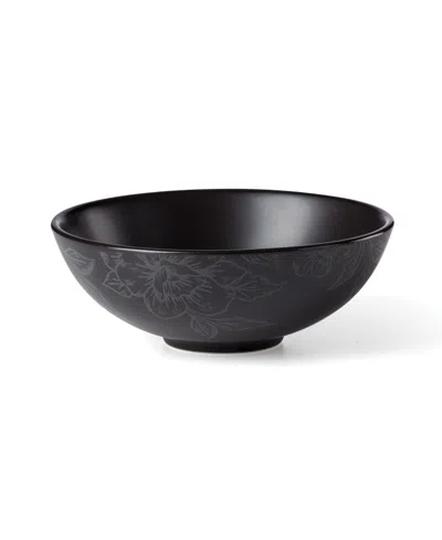 Oneida Roseto 12-piece Dinnerware Set In Black