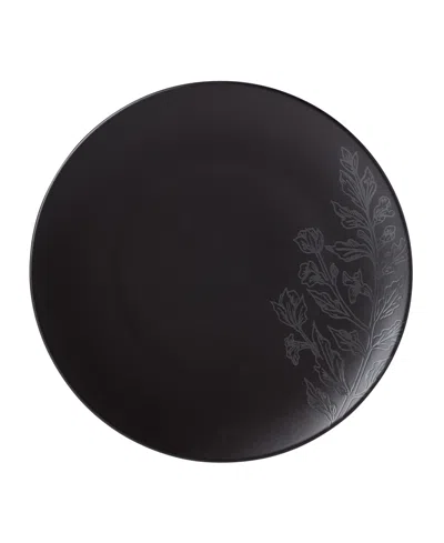 Oneida Roseto 12-piece Dinnerware Set In Black