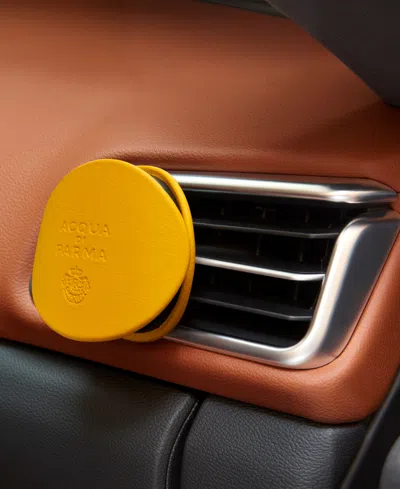 Acqua Di Parma Yellow Car Diffuser Case In Yellow