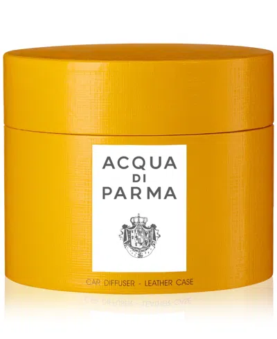 Acqua Di Parma Yellow Car Diffuser Case In Yellow
