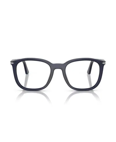 Persol 50mm Rectangle Optical Glasses In Black