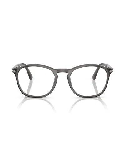 Persol 52mm Square Optical Glasses In Gray