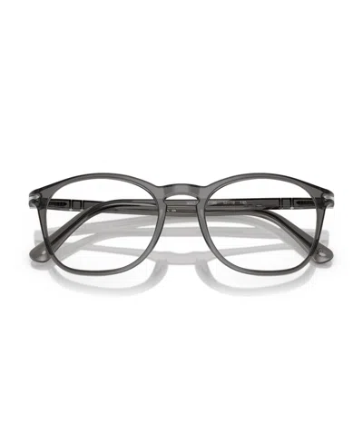 Persol 52mm Square Optical Glasses In Gray