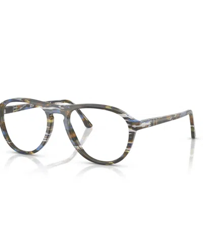 Persol 55mm Pilot Optical Glasses In Multi