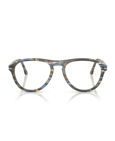 Persol 55mm Pilot Optical Glasses In Multi