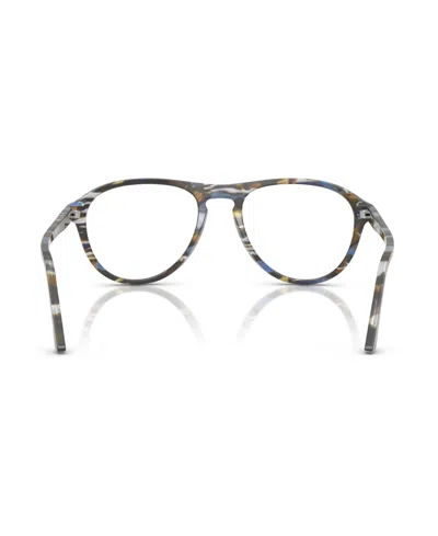Persol 55mm Pilot Optical Glasses In Multi