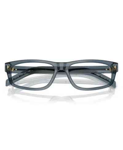 Prada Men's Rectangle Eyeglasses, Pr B02v