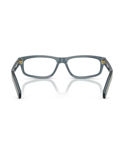Prada Men's Rectangle Eyeglasses, Pr B02v