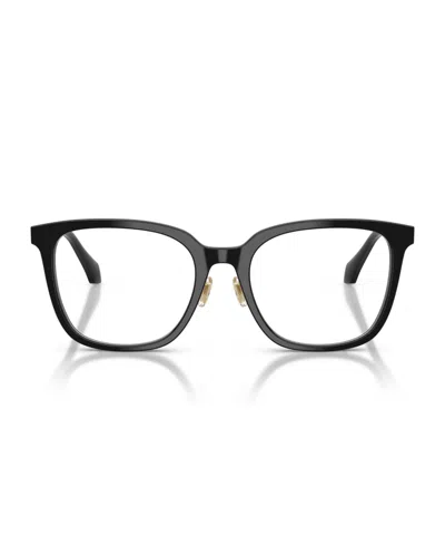 Versace Eyewear Square Frame Glasses In Black