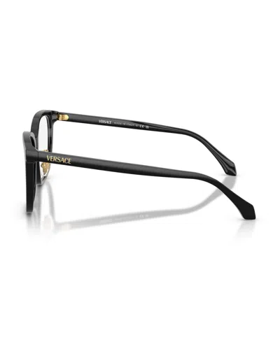 Versace Eyewear Square Frame Glasses In Black