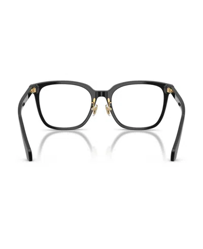 Versace Eyewear Square Frame Glasses In Black