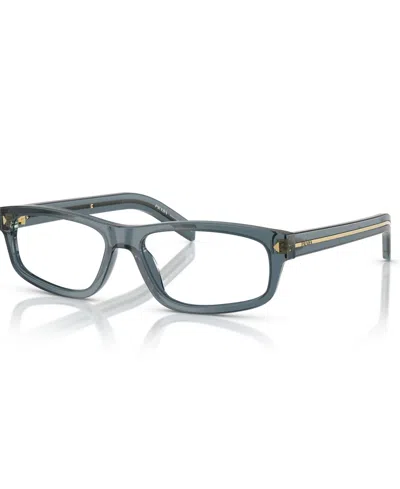 Prada Men's Rectangle Eyeglasses, Pr B02v