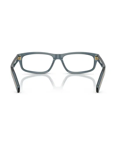 Prada Men's Rectangle Eyeglasses, Pr B02v