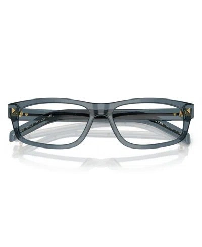 Prada Men's Rectangle Eyeglasses, Pr B02v