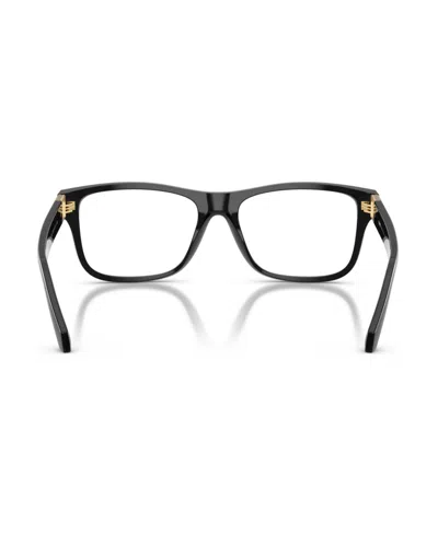 Versace 54mm Square Optical Glasses In Black