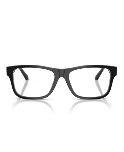 Versace 54mm Square Optical Glasses In Black