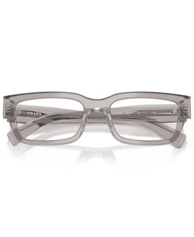 Prada Men's Square Eyeglasses, Pr C02v In Pattern