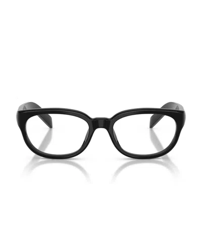 Prada 54mm Phantos Optical Glasses In Gold