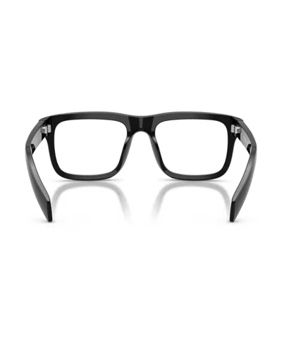 Prada Men's Rectangle Eyeglasses, Pr D02v In Black