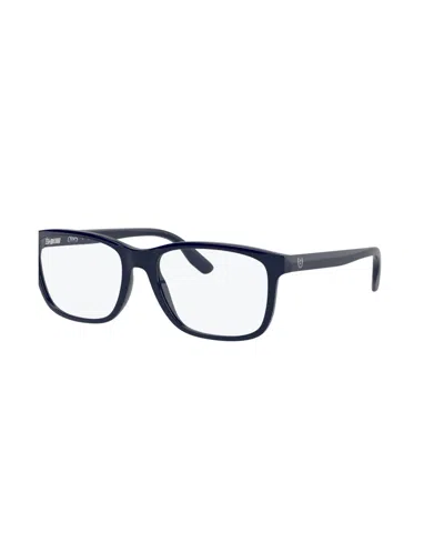 Chaps 55mm Rectangle Optical Glasses In Blue