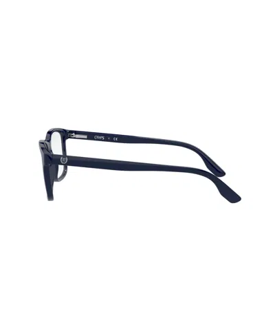 Chaps 55mm Rectangle Optical Glasses In Blue