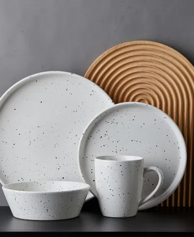 Stone Lain Jade 32 Pc. Dinnerware Set, Service For 4 In White