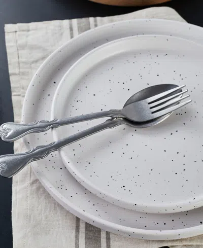 Stone Lain Jade 32 Pc. Dinnerware Set, Service For 4 In White