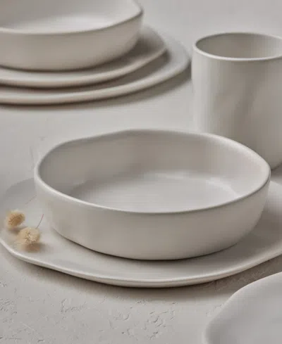 Stone By Mercer Project Hekonda 32-pc. Stoneware Dinnerware Set In Neutral